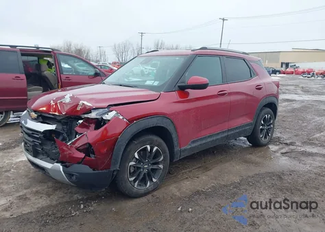 2021 Chevrolet Trailblazer Awd Lt z USA, uszkodzony, nr VIN KL79MRSL2MB123698